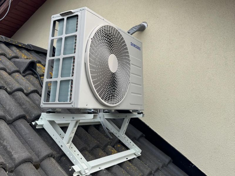 instalace klimatizace na střeše